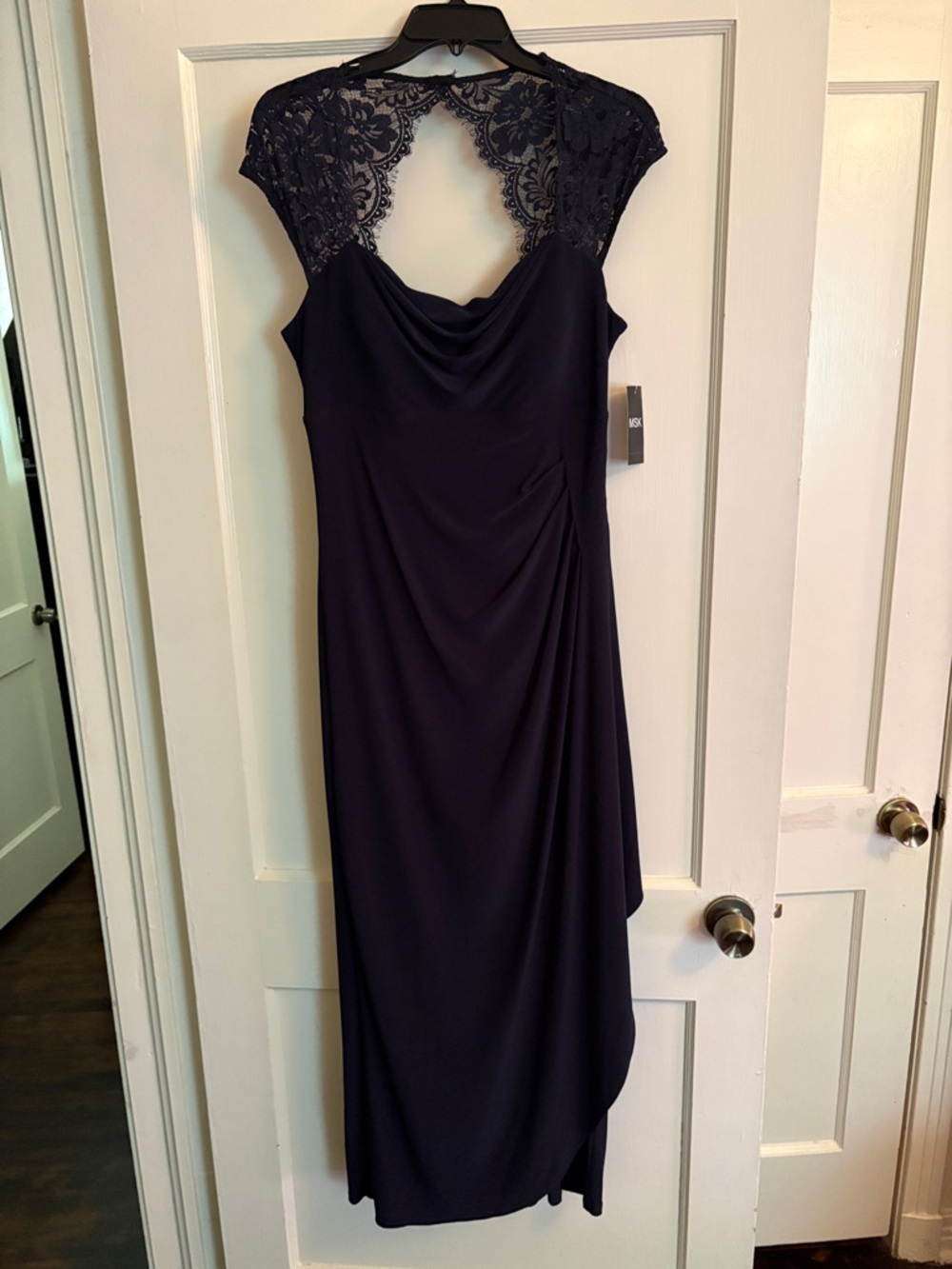 MSK Navy Blue Gown NWT